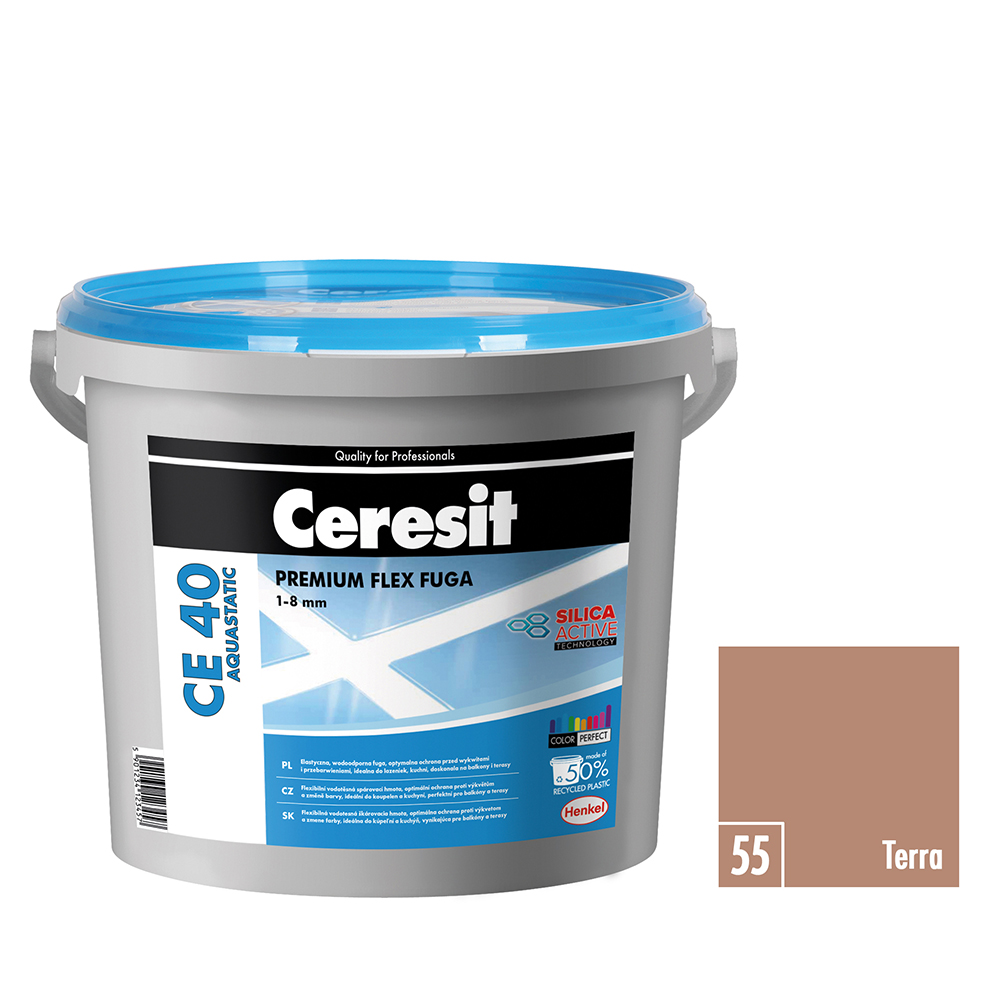 CE40 Aquastatic Škárovačka terra 5kg