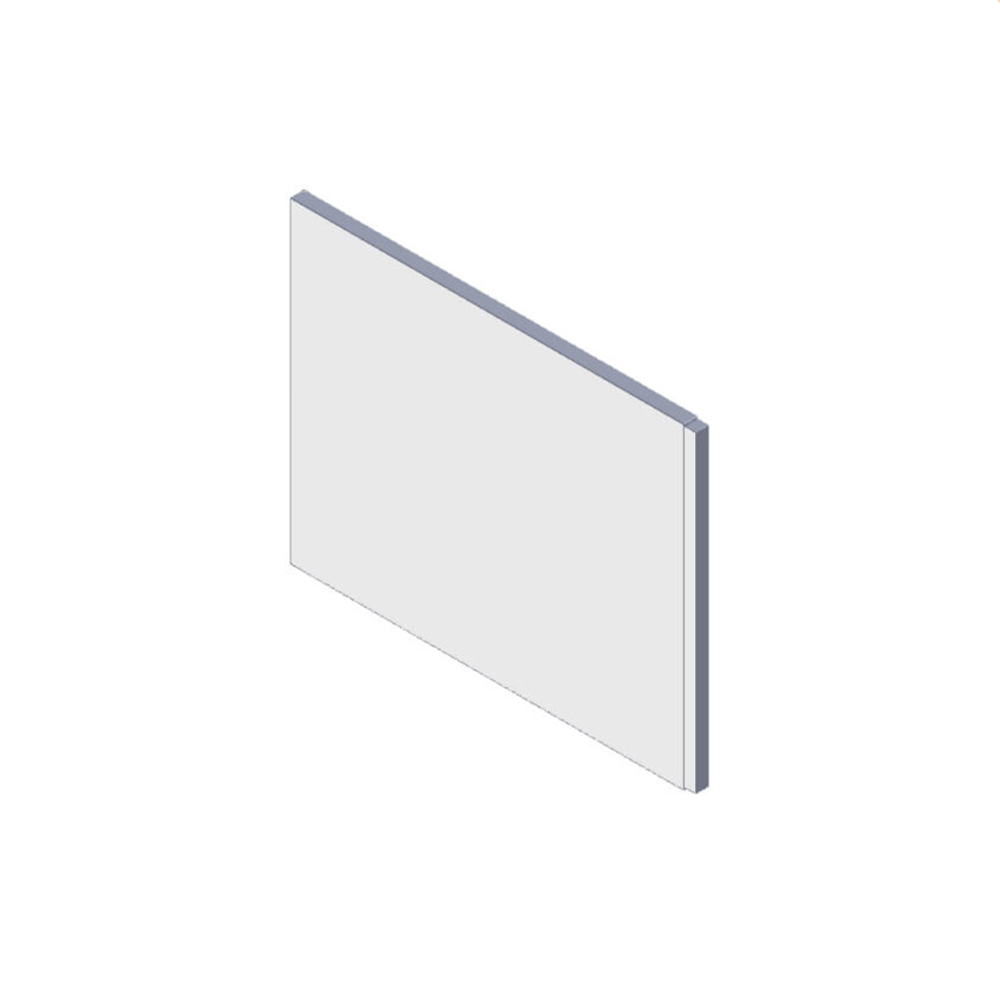 Bočný panel k pravouhlej vani 80 cm